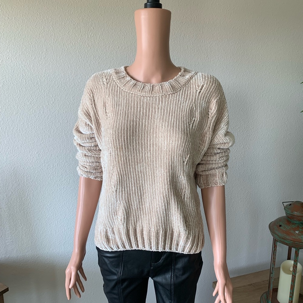 🍁 (XS) Sanctuary Chenille Sweater in Cream 🍁